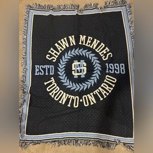 Shawn Mendes throw blanket
